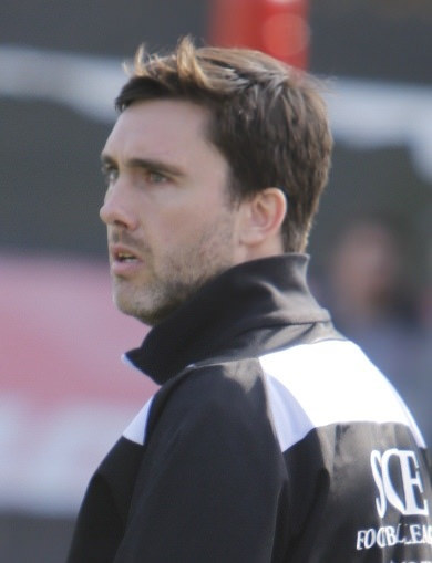 Close To Safety: manager Dean Harrison has helped to get Fisher out of the relegation zone